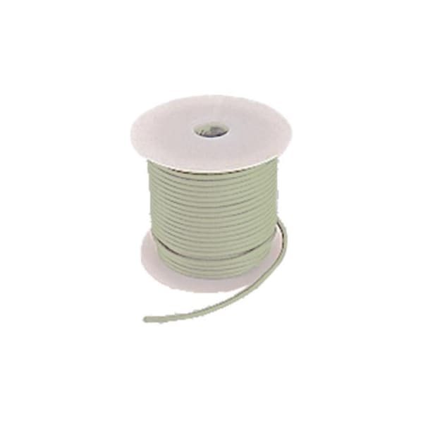 Primary Wire, GPT, 14 AWG, Copper, White, PVC Jacket, Stranded